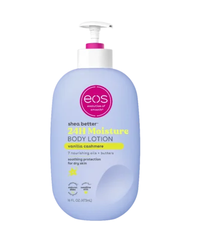 eos Shea Better Body Lotion – Vanilla Cashmere, for Dryness, 16 fl oz